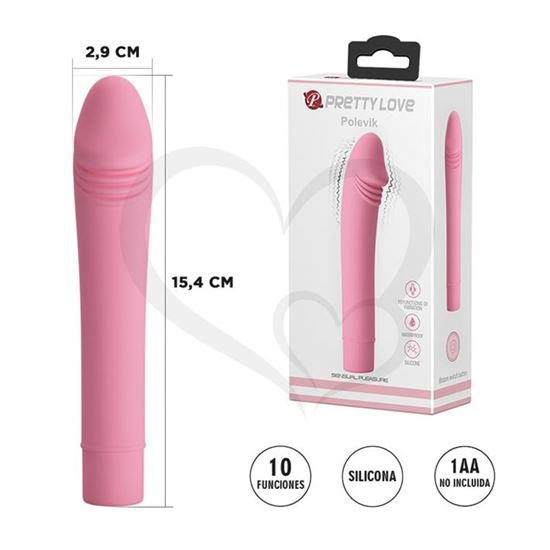 Estimulador vaginal y de punto G con 10 velocidades